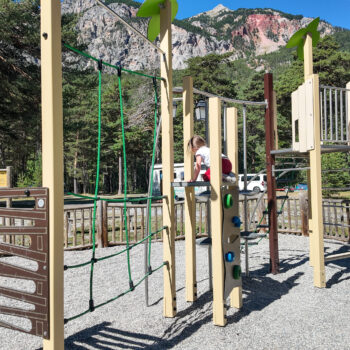 Aire de Jeux © Camping Municipal Le Bois des Alberts - Montgenèvre